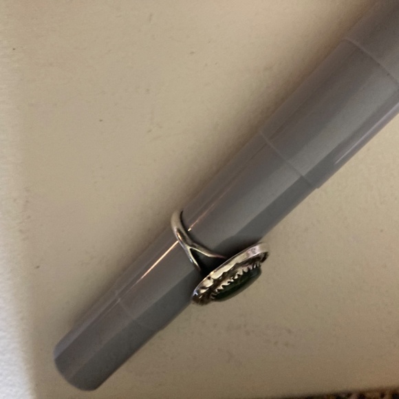 “HOST PICK” Vintage 70sTurquoise “Green” Size 5 Ring - Picture 5 of 11